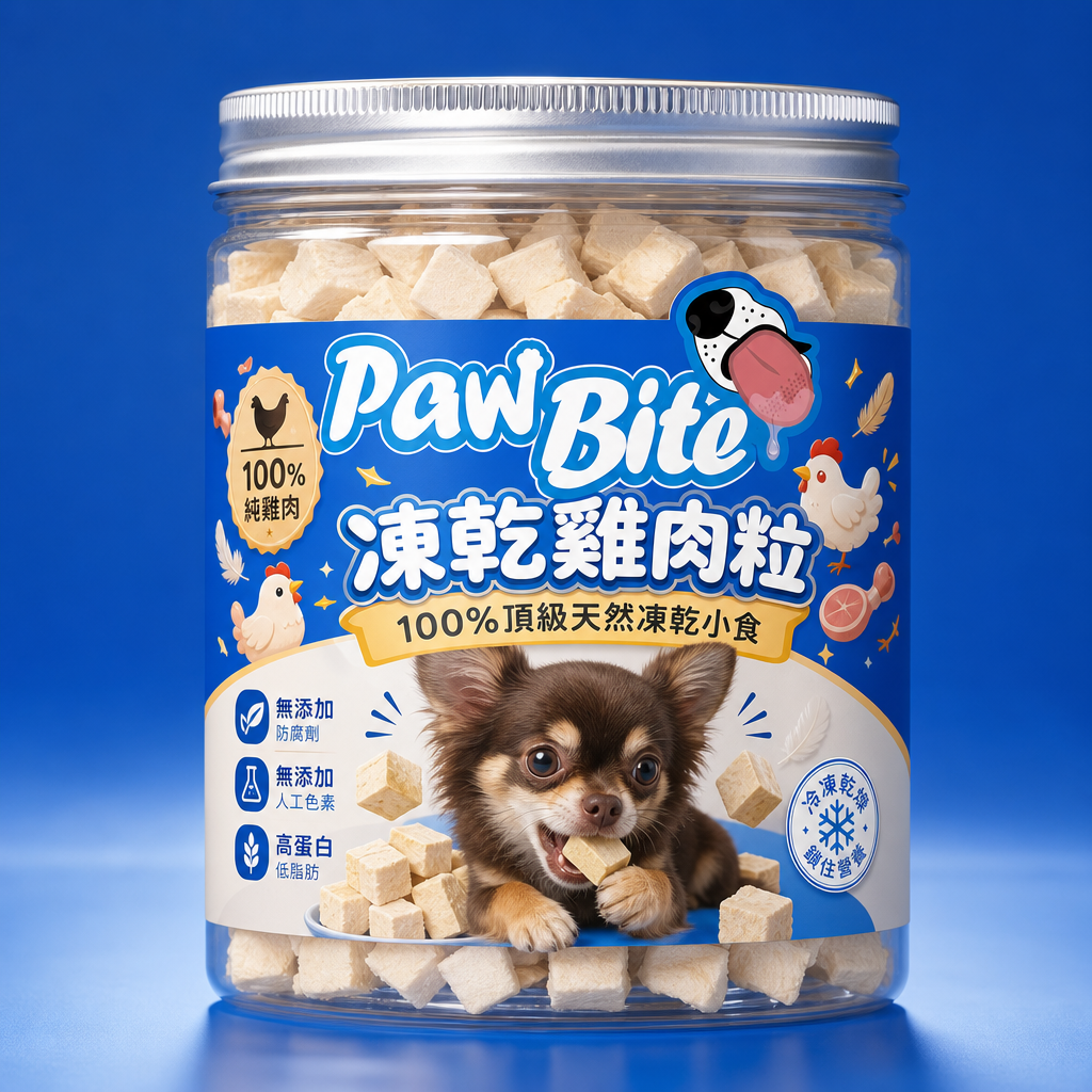 天然雞肉凍乾-貓狗脫水凍乾零食